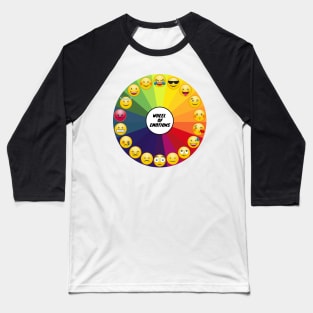 Wheel of Emotions Baseball T-Shirt